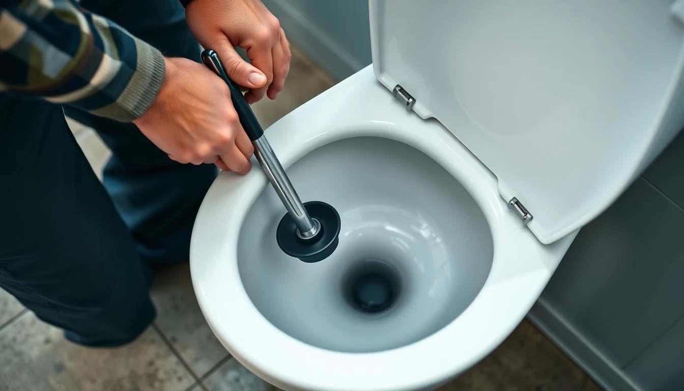 Clogged Toilet Repair